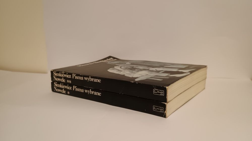 Henryk Sienkiewicz. Nowele. Tom I i II. Pisma wybrane. 1989r.