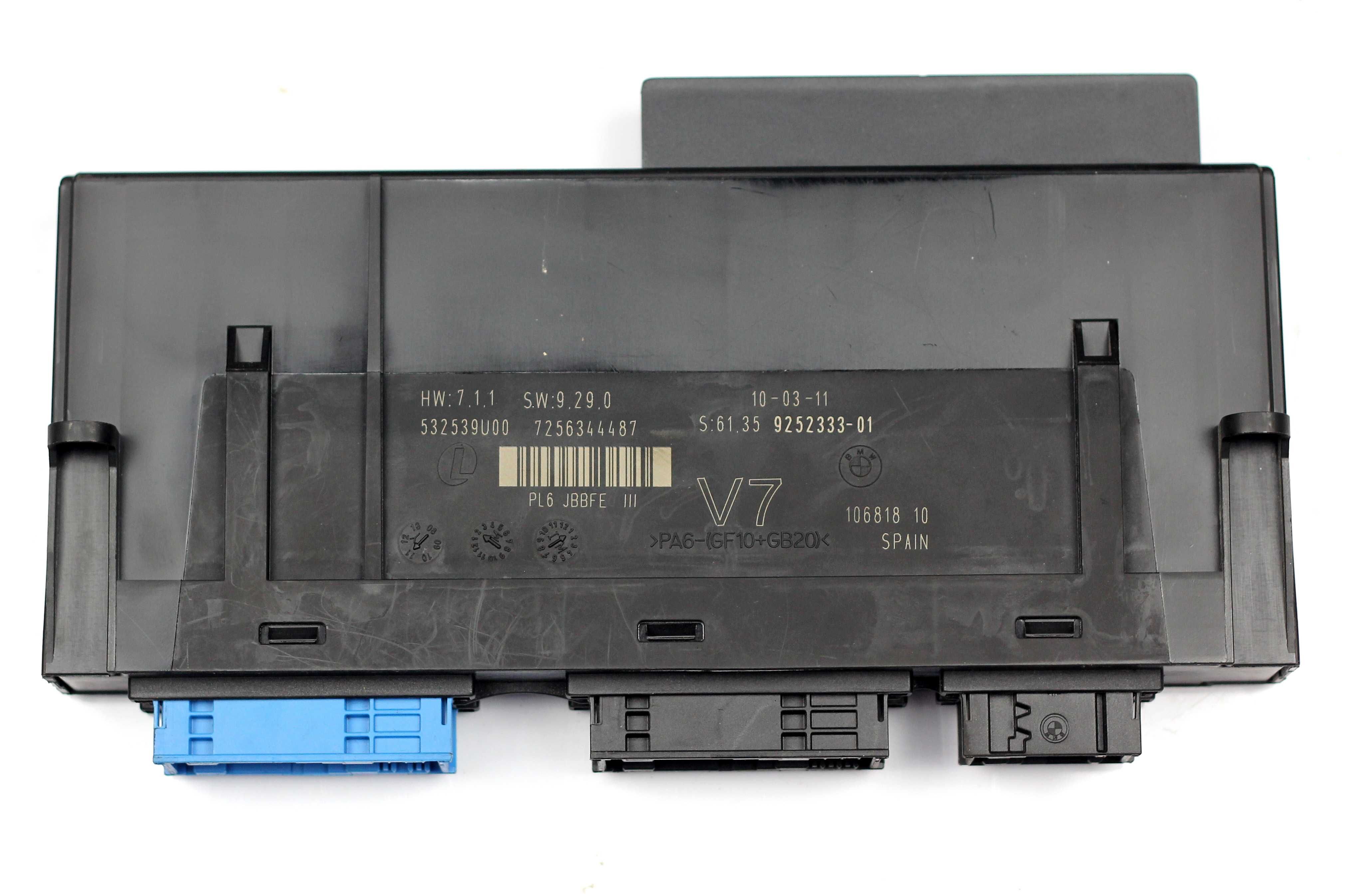 Moduł sterownik komfortu V7 BMW F10 F11 F06 F07 F12 F13 PL6 JBBFE