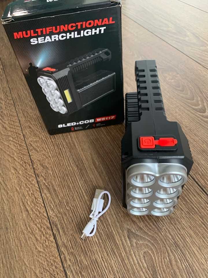 Ліхтарик акумуляторний світлодіодний Multifuctional Searchlight W5117