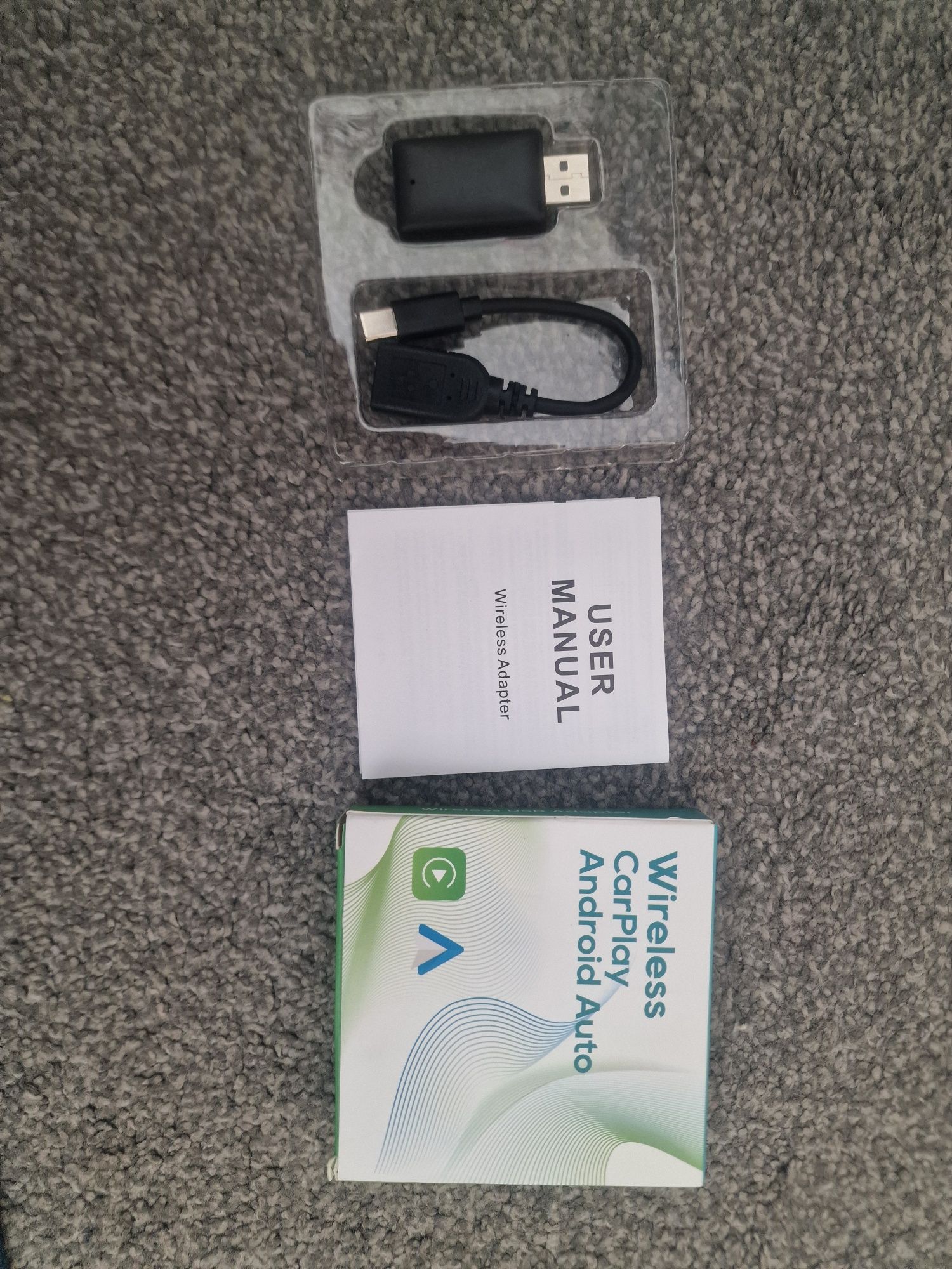 Bezprzewodowy Adapter Carplay Android auto + GRATIS BMW Ford VW Audi