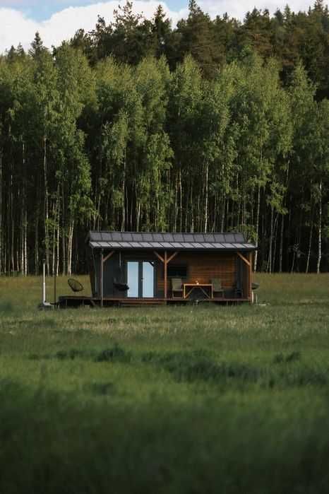 domek w górach SAUNA BALIA JACUZZI tiny house spa masaż kobido joga