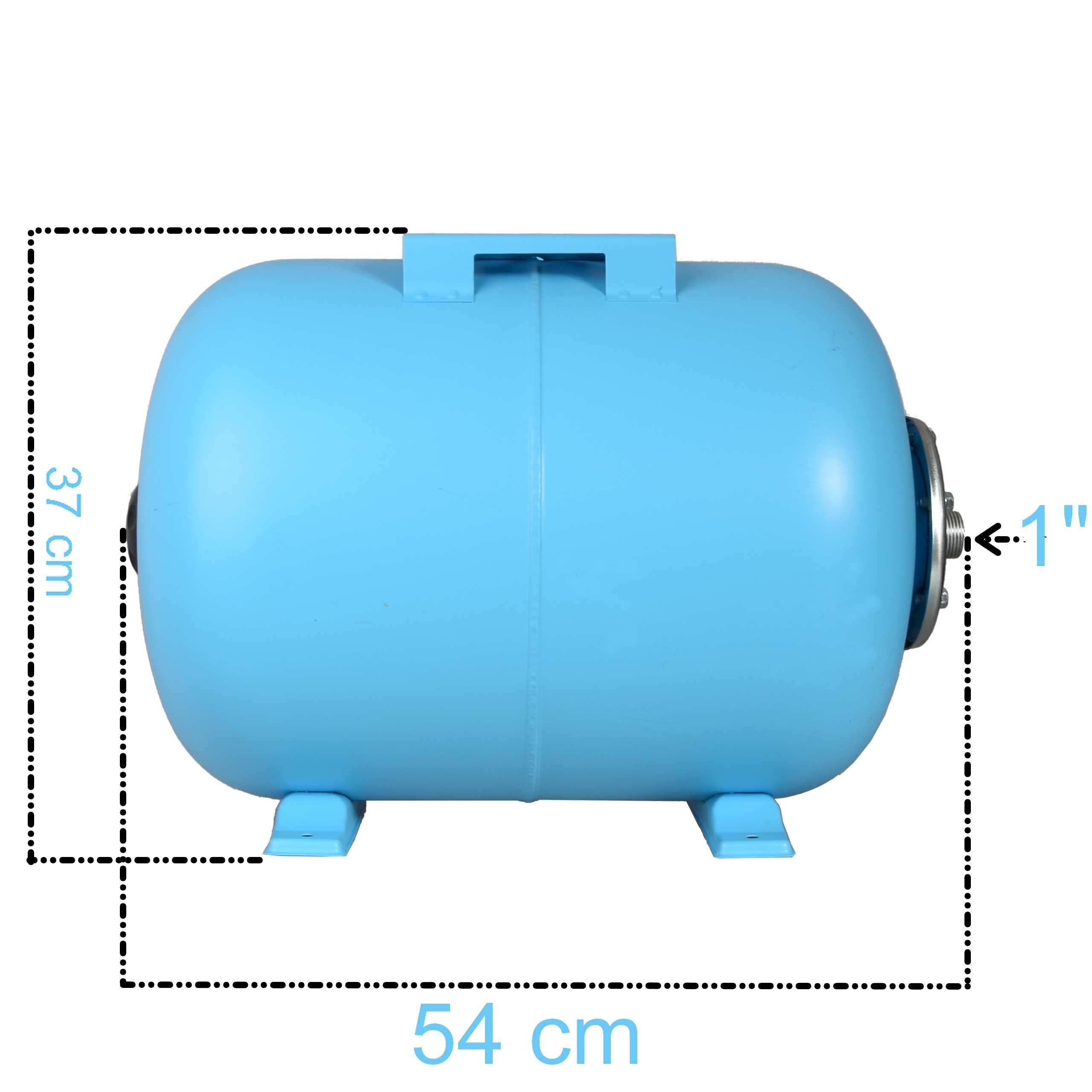 Zbiornik Poziomy DO WODY Hydroforowy PRZEPONOWY 50L COVERA