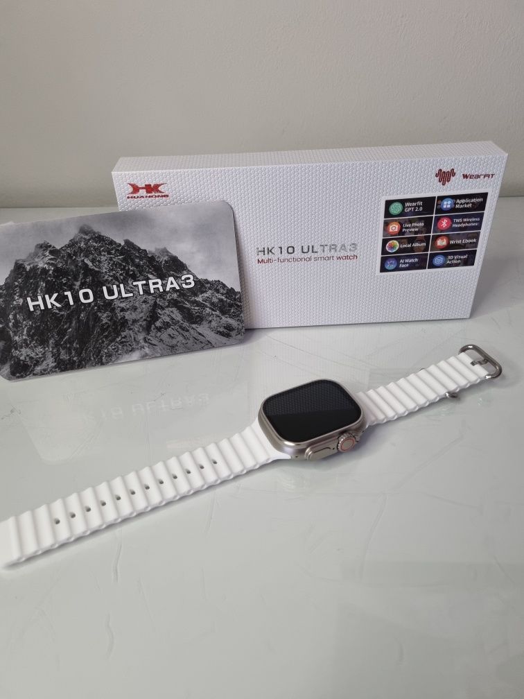 Smartwatch HK10 Ultra 3 zestaw