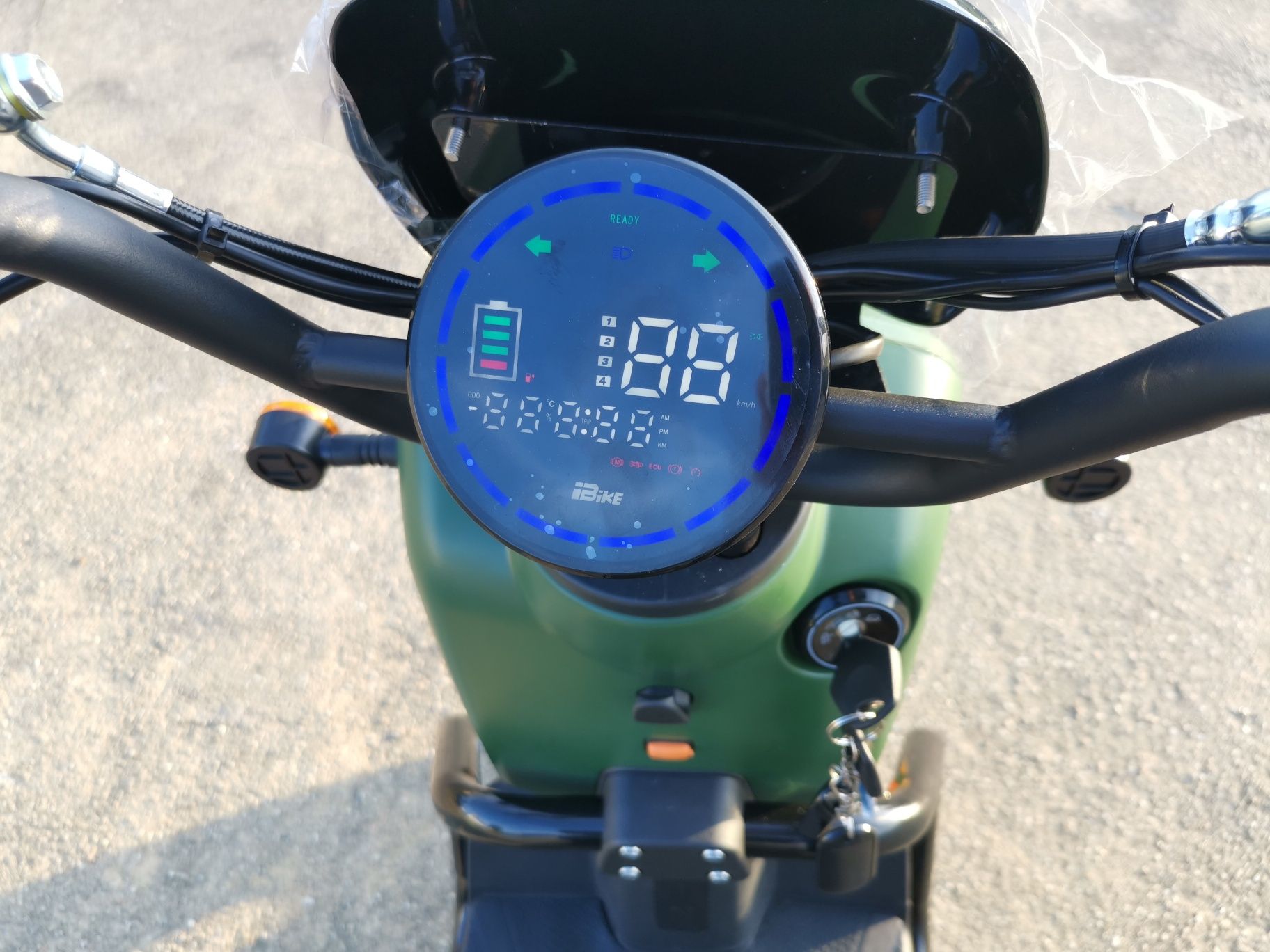 Bicicleta Mota eléctrica Scooter Raider eBoss 60V 20Ah Lítio Alarme