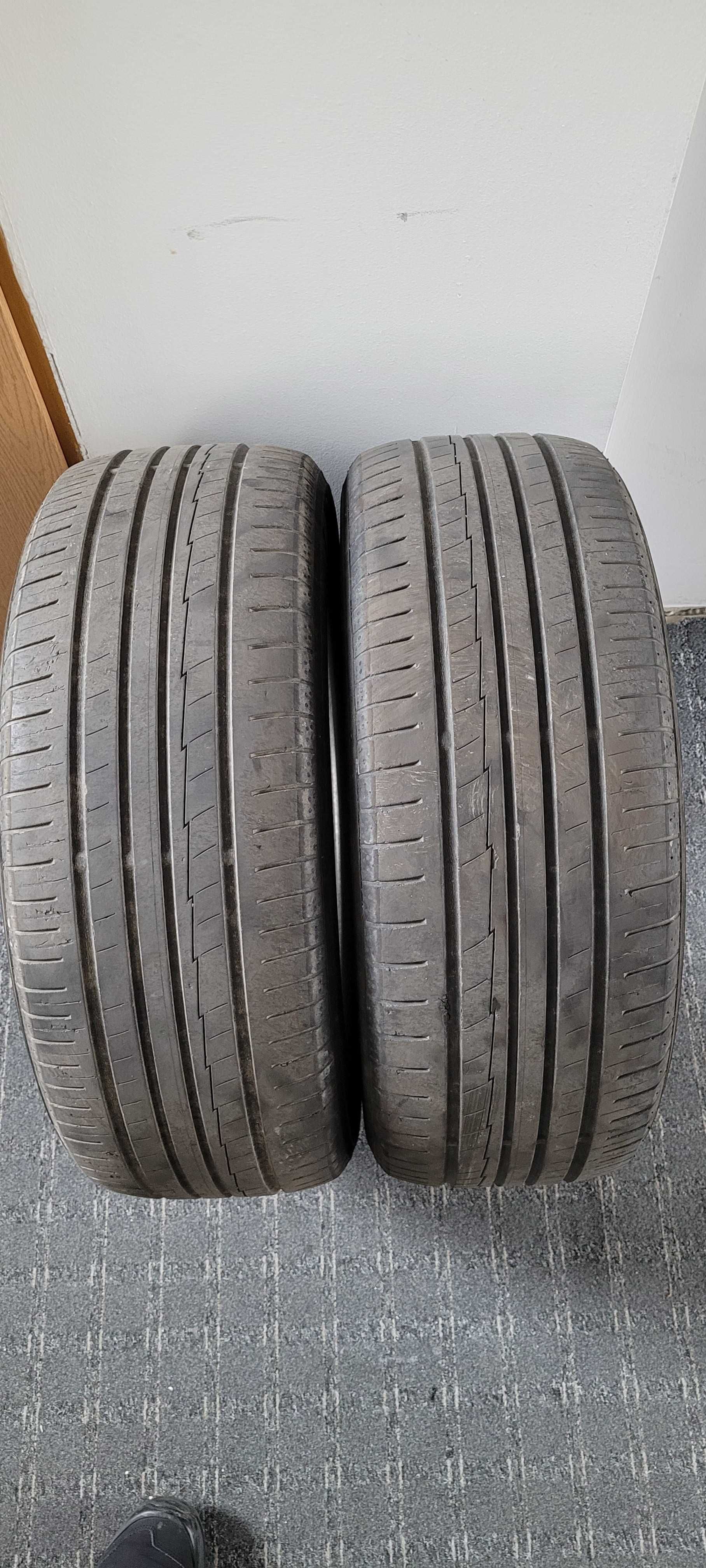 4 opony letnie - 2xMichelin Primacy 3 2xYokohama BluEarth-A 225/55 R17