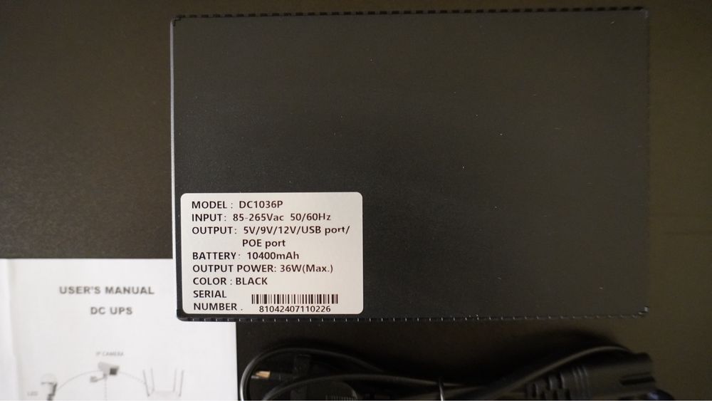 Mini UPS - DC UPS - Portable powerbank - Міні-батарея для вай фаю