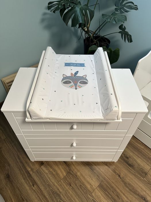 Meblik komoda przewijak 90 Nordic White biała