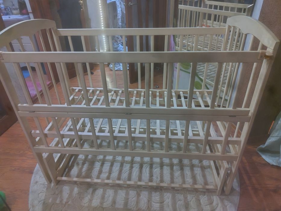 Нова дитяча краватка(ліжко),надійна в стані (зібрав/розібрав)