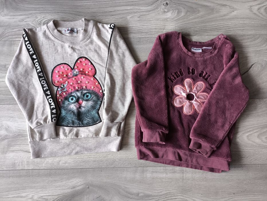 Bluzy dziewczęce r.92