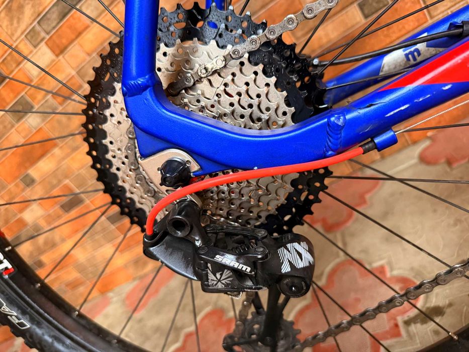 Велосипед MONGOOSE 29"XL" Shimano, SRAM 1x12, ROCK SHOX Воздух