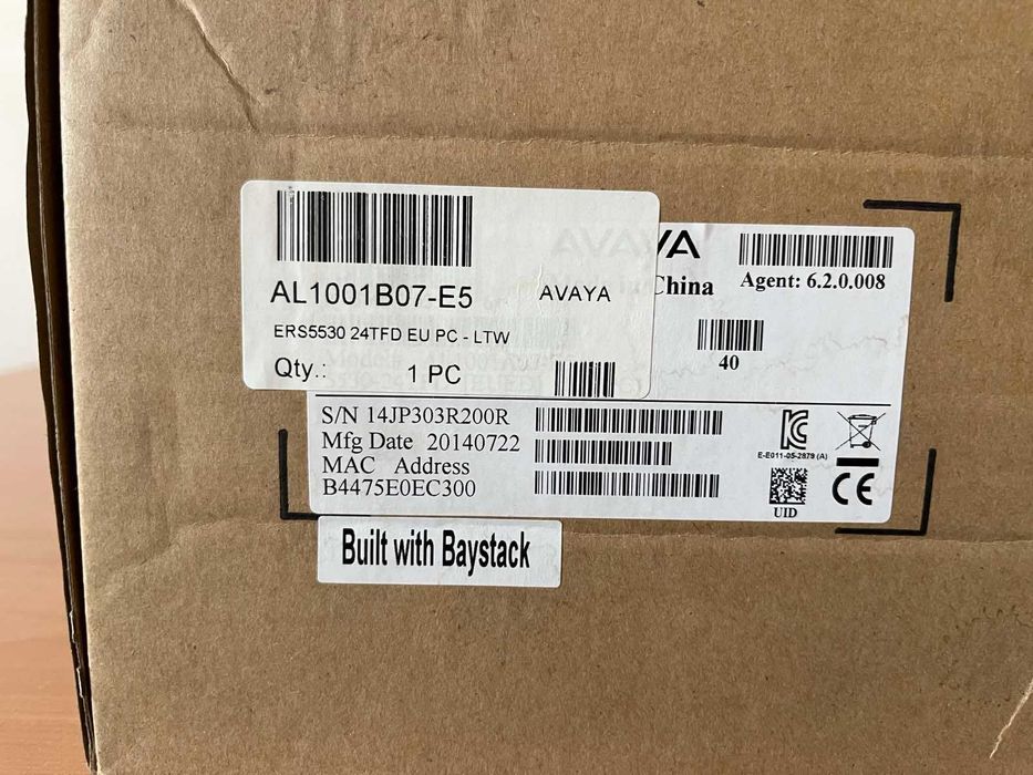 Коммутатор – AVAYA ERS 5530-24TFD