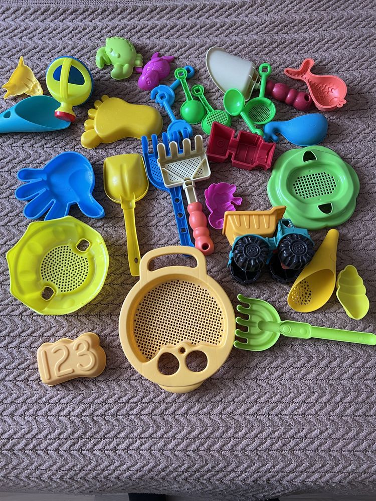 B-toys mix, zestaw zabawek plażowych, do piaskowncy