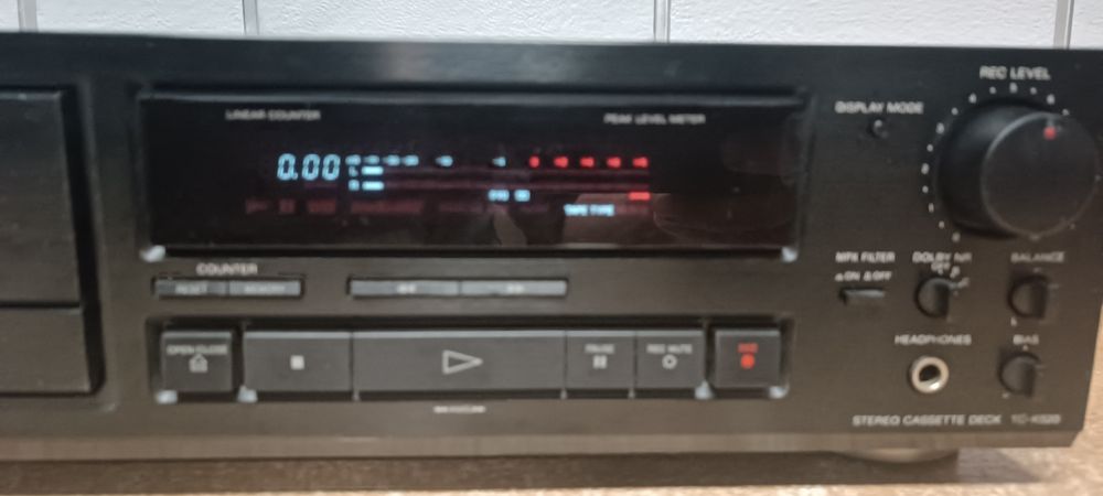 Magnetofon SONY tc-k520. Japan. Serwis