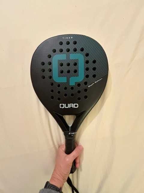 Raquete de Padel QUAD Tiger Black Edition