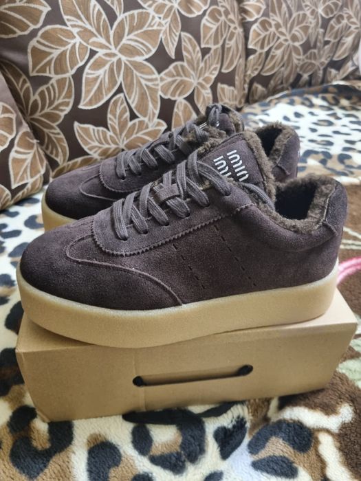 Кросівки зимові натуральна замша
