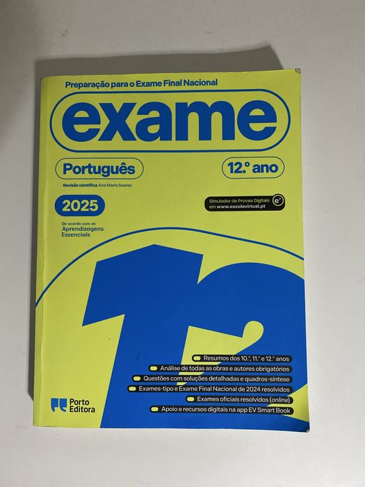 Livro de preparaçao para exame de português
