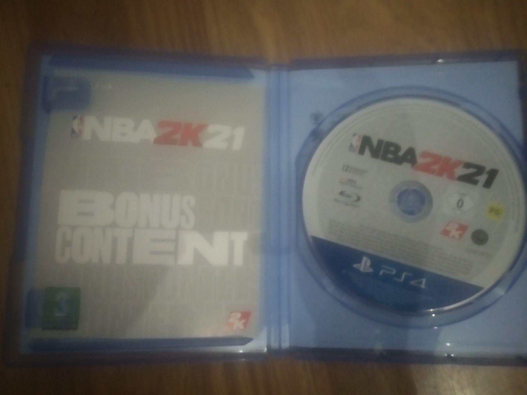 NBA 2k21 PS4 CD como NOVO