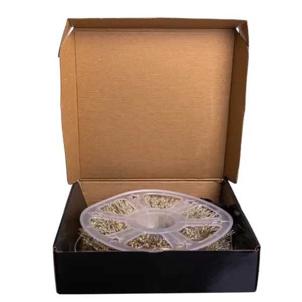 Гірлянда-нитка Роса Хвойна лапа 1500 LED 50 метрів біла нитка, синій