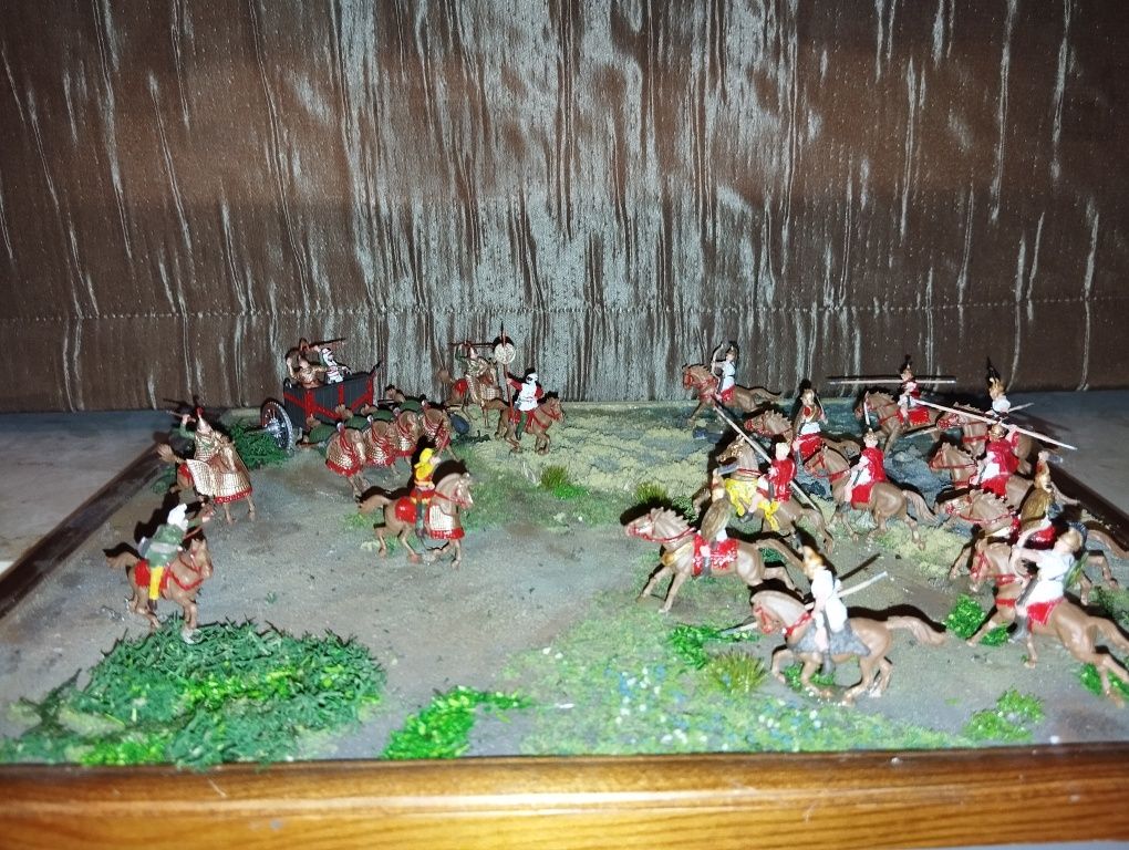 Diorama, makieta, figurki, żołnierzyki w skali 1:72