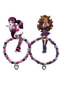 dwie matching bransoletki monster high