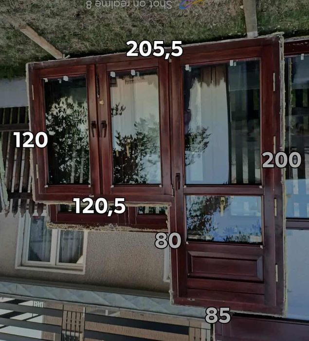 Okna drewniane różne wymiary