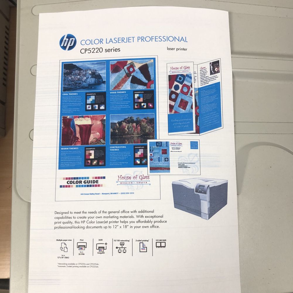 Drukarka HP Color LaserJet CP5225