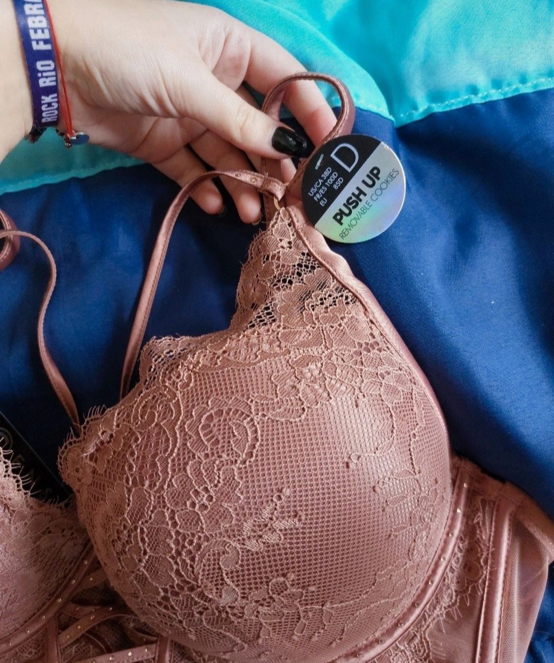 Top tipo corpete rosa seco/nude marca New yorker copa 38D.
Novo, sem u