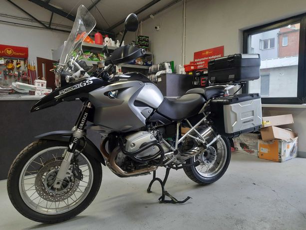 BMW R 1200 GS ładny RATY ABS okazja ładna 3kufry Szprychy gmole szyba