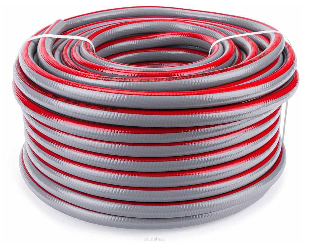 POWERMAT Wąż Ogrodowy Do Wody 3/4'' 50m 6 Warstwowy 30 Bar Pcv PM1162