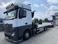 Mercedes-Benz ACTROS  MB Actros  1842  HDS HIAB 188 X-HIDUO stan bardzo dobry