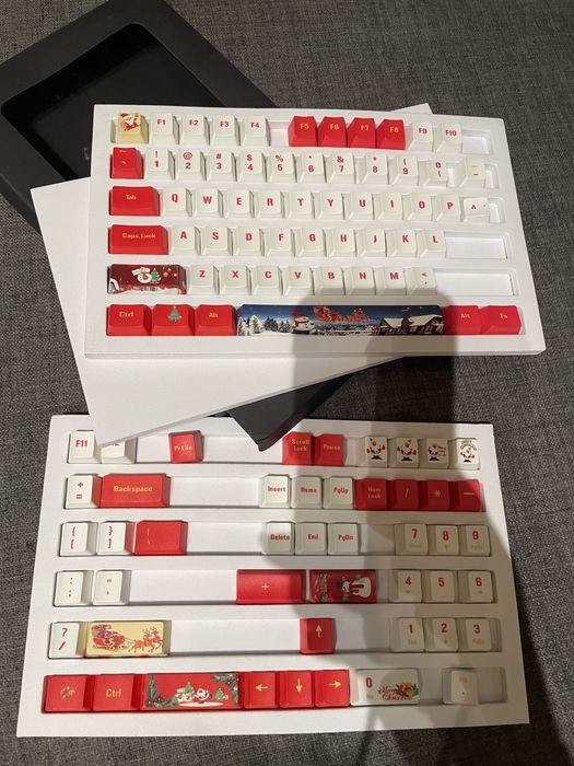 108 klawiszy Klawisze Mechaniczne świąteczne