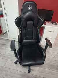 Krzesło obrotowe biurowe, fotel gamingowy Monkey Silver Wałbrzych