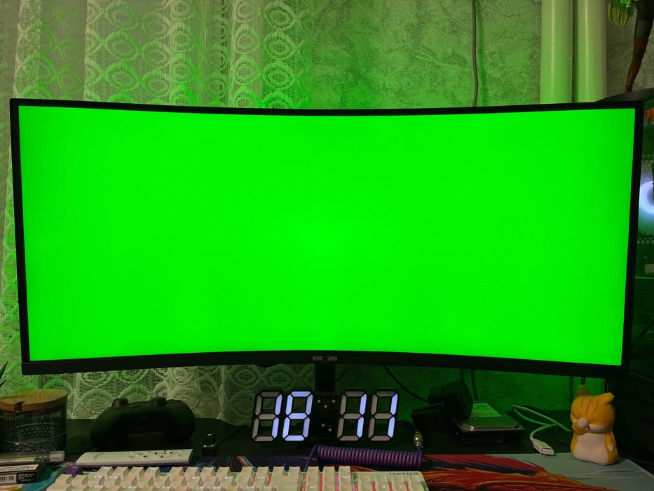 Монітор 34" QUBE Overlord C34UQ144 (Ultra-Wide 2K) 3440×1440