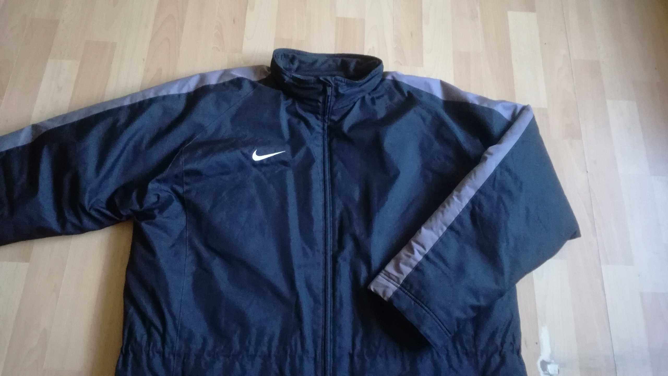 Męska zimowa długa kurtka NIKE TEAM JACKET r.XL stan bardzo dobry