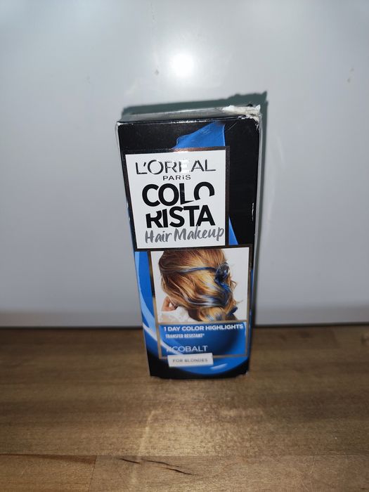 Jednodniowa farba do włosów Loreal cobalt