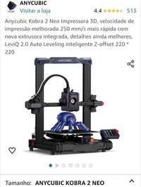 Impressora 3D ANYCUBIC Kobra 2 NEO