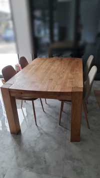 Stół do jadalni OLLERUP 100x160 dąb