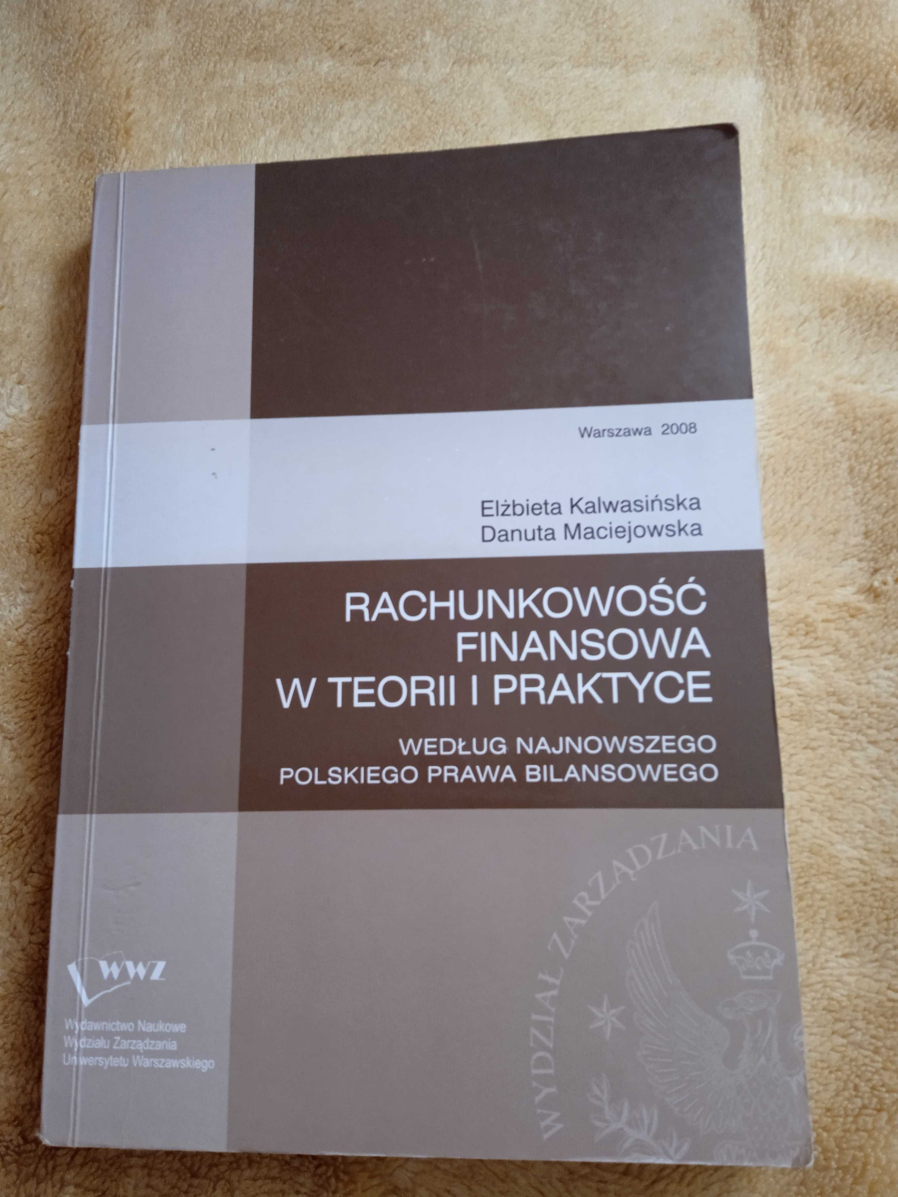 książka Rachunkowość finansowa w teorii i praktyce