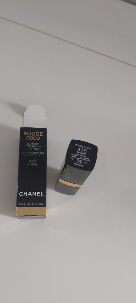 Chanel Rouge Coco pomadka nawilżająca 470 marthe
