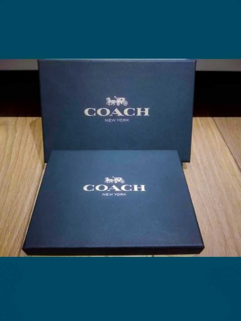 Coach New York -oryginalny skórzany damski portfel USA