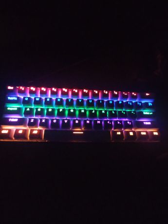 Klawiatura Delux km33 rgb (outemu brown)