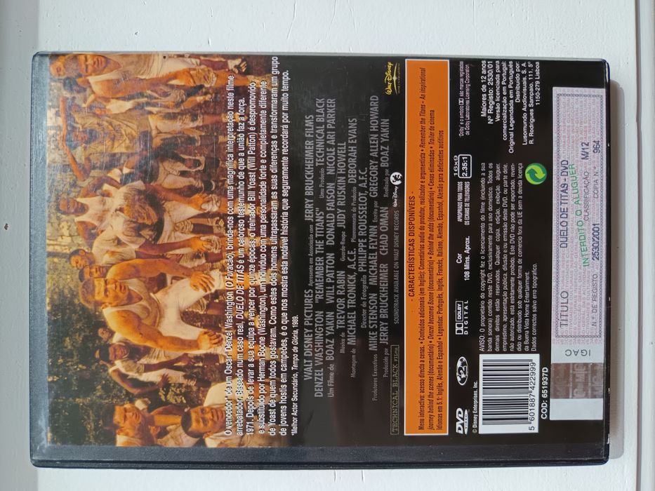 DVD duelo de titãs