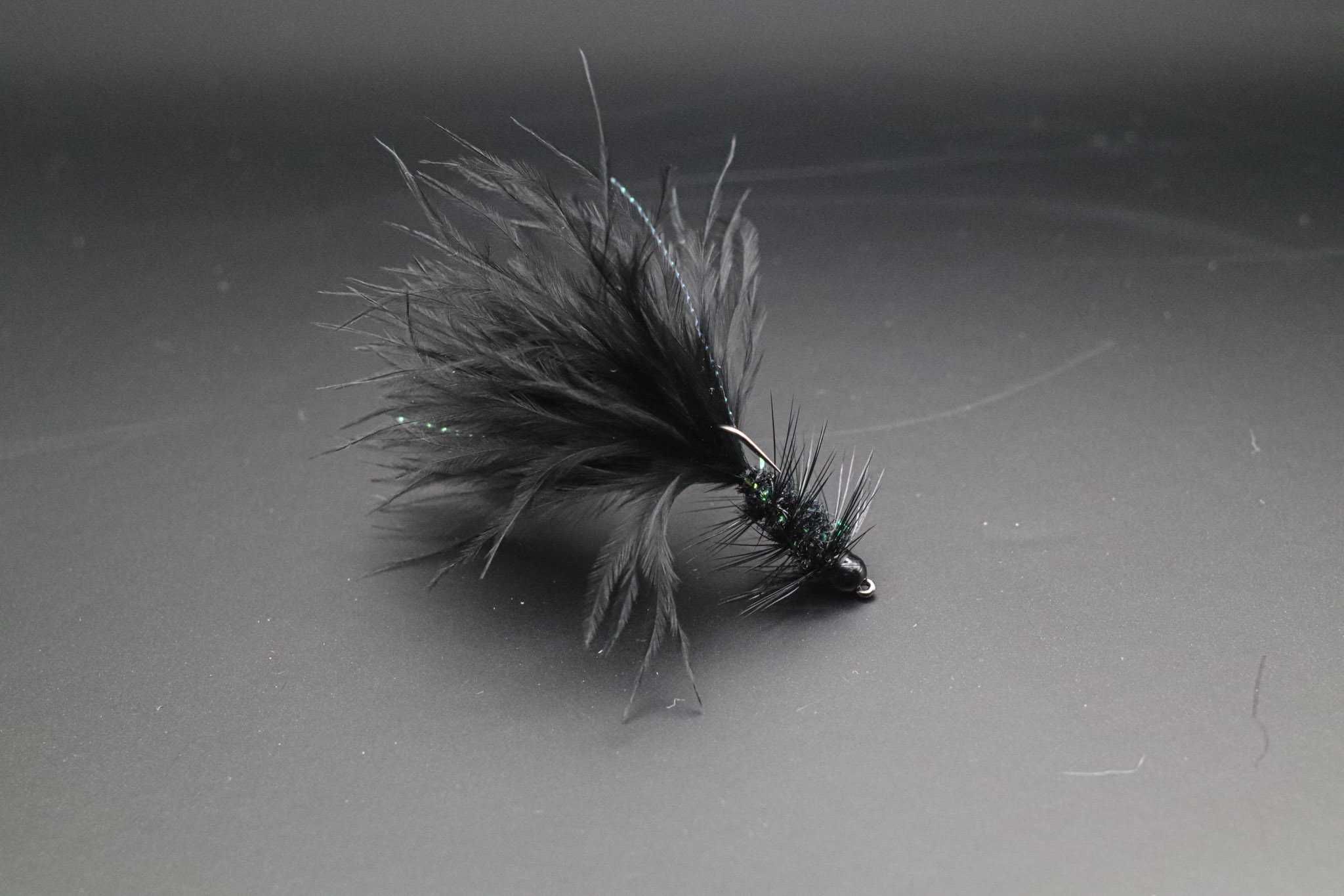 Streamer Pijawka (Wooly bugger) 3 szt. Z PODBESKIDZIA wzór 091