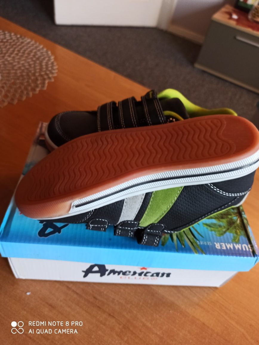 Nowe buty AMERKAN CLUB rozmiar 33 buty na rzepy