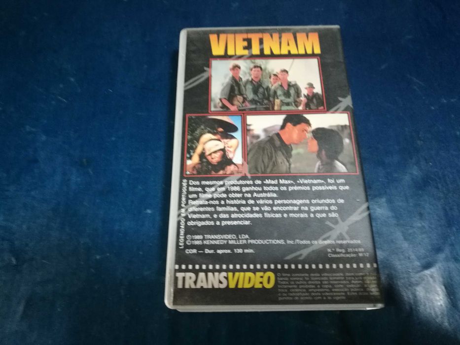 VIETNAM - NÃO HAVIA ESCOLHA  VHS (legendagem em Português)