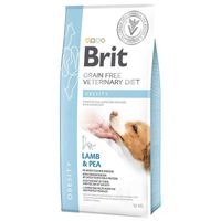 Brit GF Veterinary Diets OBESITY 12 кг для собак. Надмірна Вага.