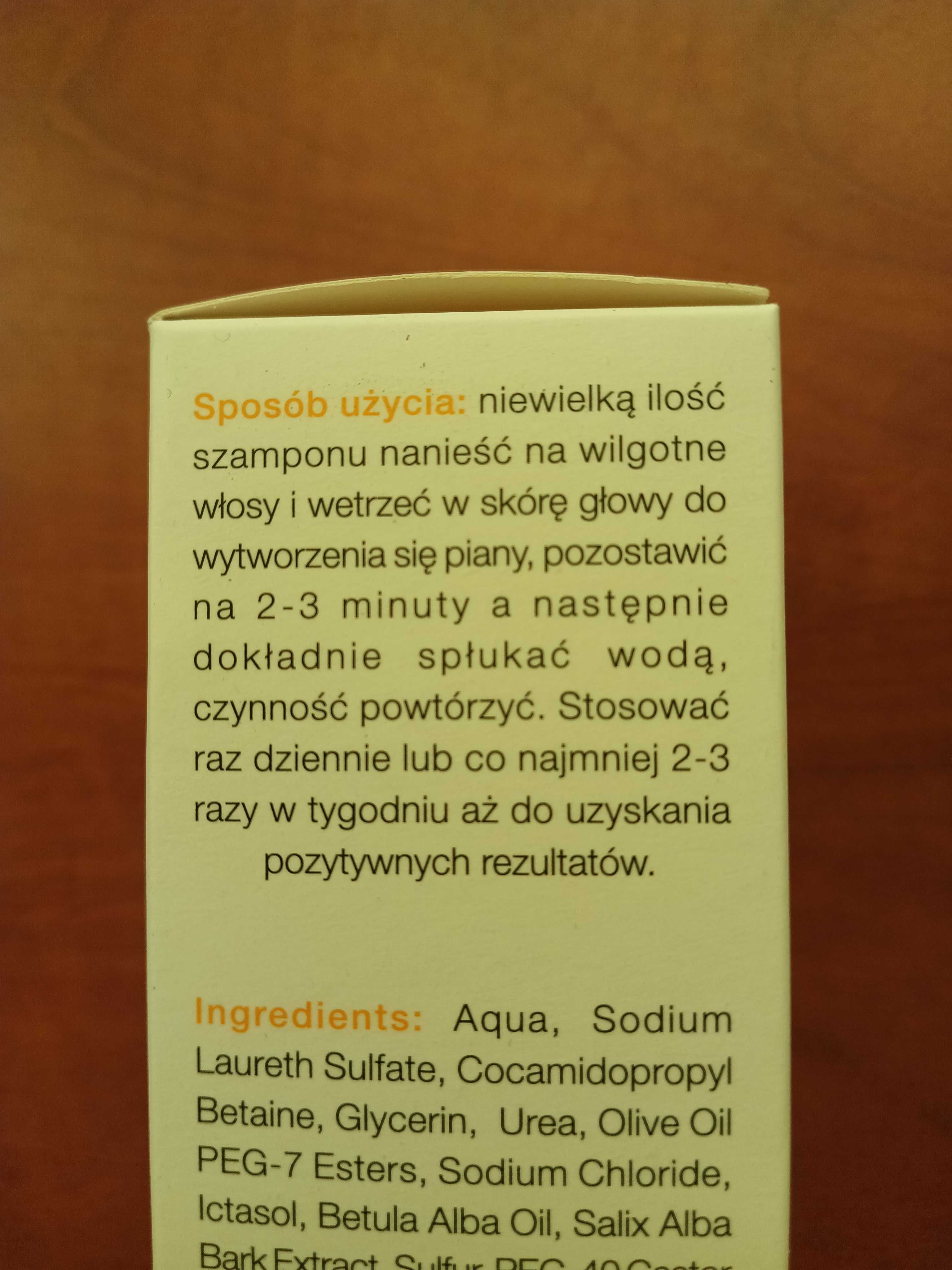 PARADERM szampon z dziegciem łojotok łupież łuszczyca 150ml