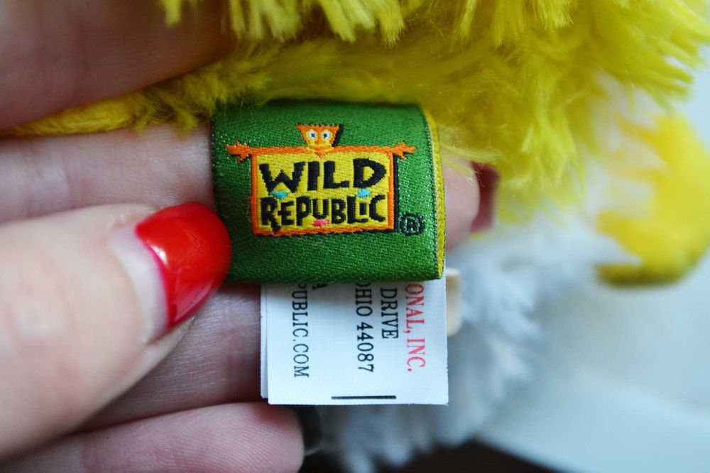 Игрушка трансформер цыпленок и утка  пищит Wild Republic перевертыш
