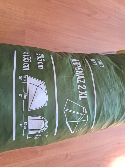 Tenda incompleta para 2 pessoas