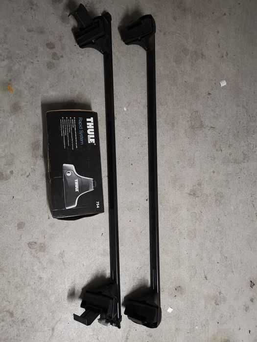 Barras Tejadilho Honda Thule Kit 754 + Thule SquareBar Usadas